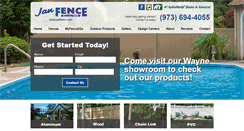 Desktop Screenshot of janfence.com
